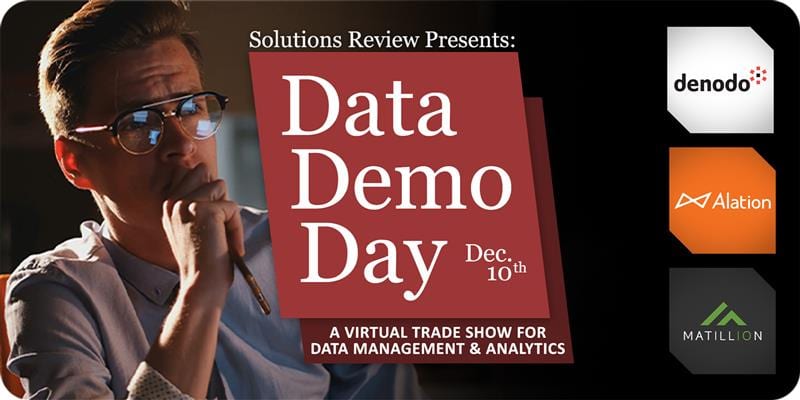 What to Expect at Solutions Review's Data Demo Day Q4 2020 December 10