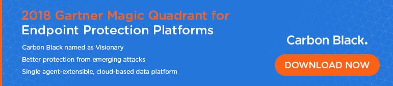 Download Link to Gartner 2018 Magic Quadrant for Endpoint Protection Platforms