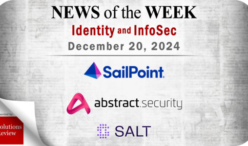 Identity Management and Information Security News for the Week of December 20th