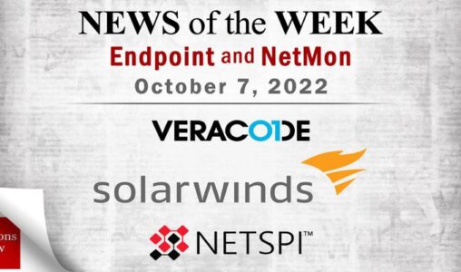Endpoint Security and Network Monitoring News for the Week of October 7