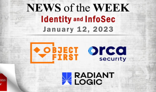 Identity Management and Information Security News for the Week of January 12